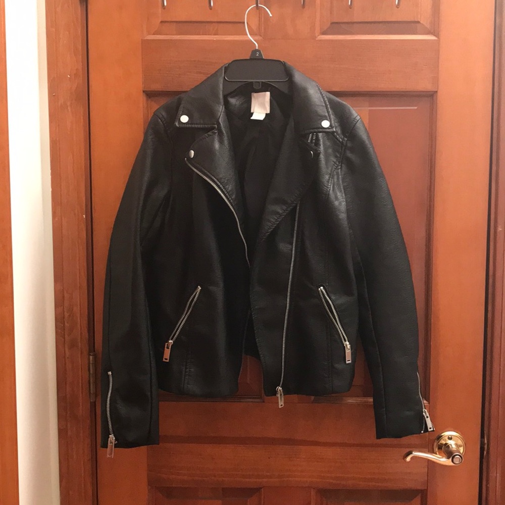 Leather jacket